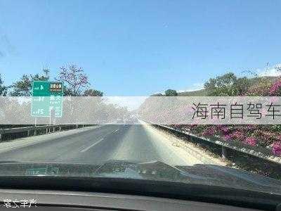 海南自驾车