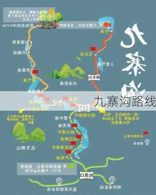 九寨沟路线