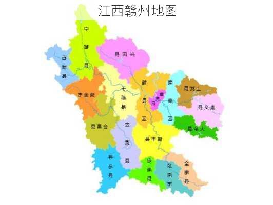 江西赣州地图