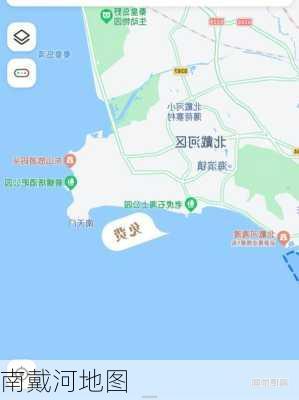 南戴河地图