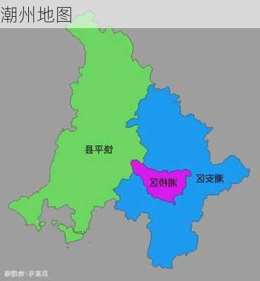 潮州地图