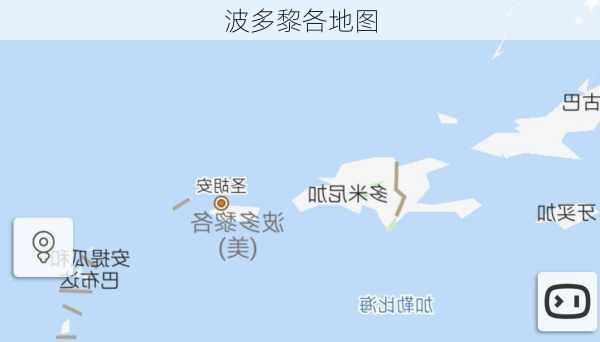 波多黎各地图